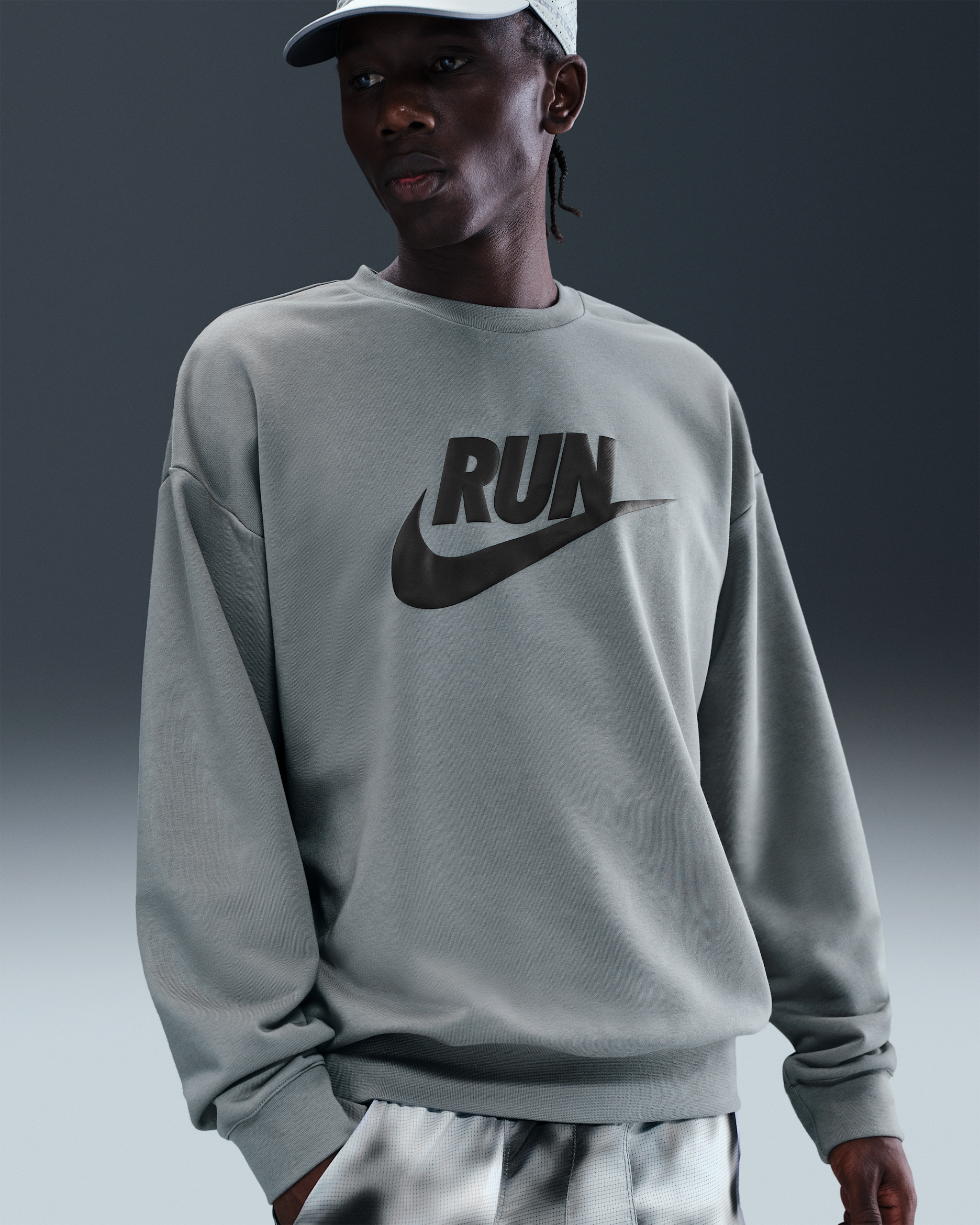 Nike Men's Dri-FIT Fleece Running Crew. Nike.com